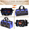 Heavy Duty Tool Bag Electrician Tool Kit Bag Manufacturer 600D Polyester Customized Logo Plumbing Gardening Tote Carrier