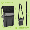 Custom Small Dog Treat Shoulder Bag Pet Training Waist Pouch Lightweight Drawstring Closure Dog Snack Sling Bag