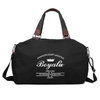 Custom Logo Small Travel Duffel Bag with Wet Pocket And Luggage Sleeve Waterproof Sports Gym Bag Overnight Shoulder Bag
