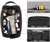 Large Capacity Travel Toiletry Bag Water Resistant Nylon Shaving Bag Hanging Dopp Kit for Men