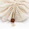 Organic Cotton Baby Bath Ball Home Spa Weave Loofah Shower Sponge Pouf Mesh Brush Cotton Mesh Bath Ball