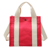Customize Brand Promotion Gift Leisure Shoulder Canvas Tote Handbag Solid Color Blank Fashion Women Handbags Canvas Cheap Wholesale