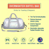 Waterproof Shine Fashion Design Sport Bags For Gym Women Outdoor Portable Carry On Overnight Weekend Gym Duffel Bag