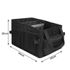 Collapsible Car Trunk Organizer Storage Box Multifunctional Kids Car Seat Organizer with Cup Holders