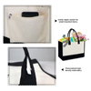 Promotional Tote Bag for Women Large Space Grocery Storage Reusable Durable Canvas Cotton Tote Shopping Bag