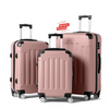 Professional Luggage Manufacturer 3-piece Set Hard Luggage Large Capacity Travel Suitcases with Spinner Wheels And TSA Lock