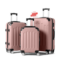 Professional Luggage Manufacturer 3-piece Set Hard Luggage Large Capacity Travel Suitcases with Spinner Wheels And TSA Lock