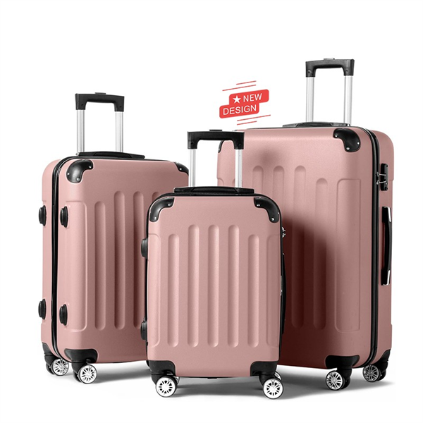 Professional Luggage Manufacturer 3-piece Set Hard Luggage Large Capacity Travel Suitcases with Spinner Wheels And TSA Lock