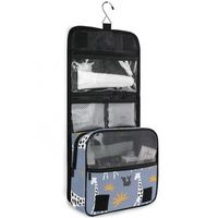 Hanging Travel Toiletry Bag Kit Makeup Case Cosmetics Organizer for Men Women