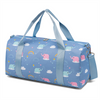Custom Print Waterproof Overnight Duffle Bag for Kids Sports Gym Bag for Girls Teen