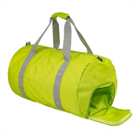 Waterproof Foldable Gym Sports Bag Travel Duffle Bag with Shoe Compartment for Men And Women