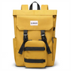 Durable Recycled Pet Laptop Travel Backpack With Detachable Pouch Large Roll Top College School Backpacks 