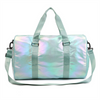Shiny Pearlescent Travel Duffle Bag Dry Wet Separation Water Resistant Sports Gym Bag for Short Trip
