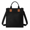 Custom Canvas Tote Bag With Printed Logo Large Capacity Handbag for Exhibition Shopping Corporate Gift