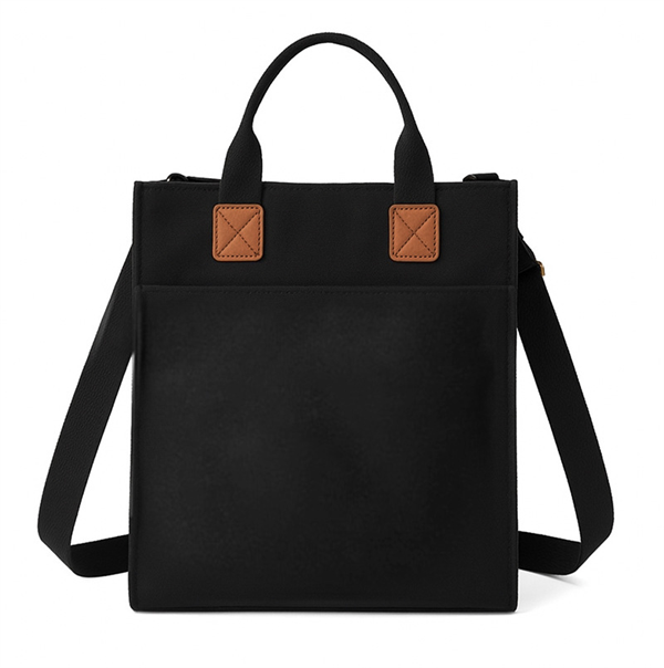 Custom Canvas Tote Bag With Printed Logo Large Capacity Handbag for Exhibition Shopping Corporate Gift