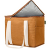 Modern Thermal Insulation Aluminum Cooler Bag Zipper Closure Foldable Portable 24L Capacity for Picnic Camping Food Delivery