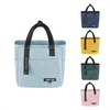 Custom 20L Waterproof Insulated Polyester Lunch Box with Zipper Closure Durable & Foldable for Food Storage
