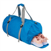 Waterproof Foldable Gym Duffle Bag with Shoe Compartment for Men and Women