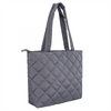 New Arrival Shoulder Shopping Puffy Bags for Lady Portable Quilted Pattern Puffer Tote Bag for Women