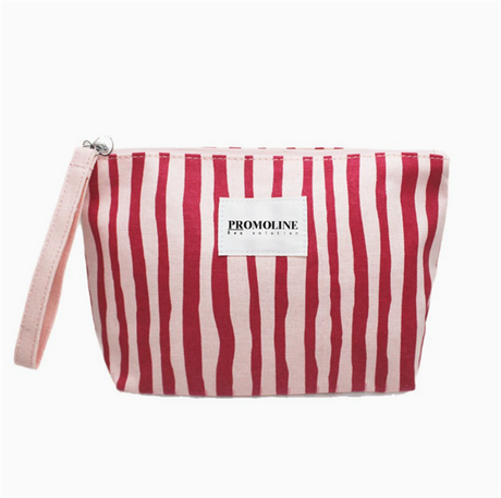 Makeup Bag Cosmetic Pouch With Wrist Strap Travel Toiletry Organizer Custom Logo Gift Case