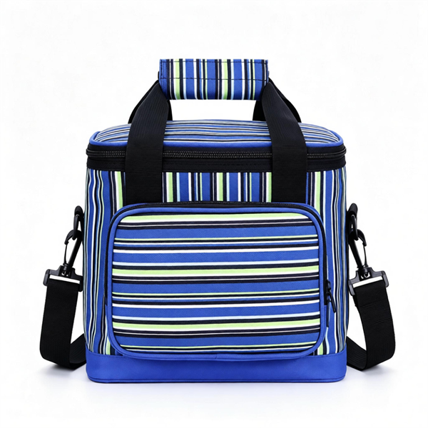 Custom Print Oxford Reusable Large Capacity Cooler Bag Leakproof Insulated Cooler Lunch Tote Bag