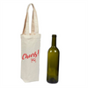 Custom Eco-Friendly Recyclable Wine Canvas Bags with Hand Length Handle Sewing Belts and Handbags for Gift Use