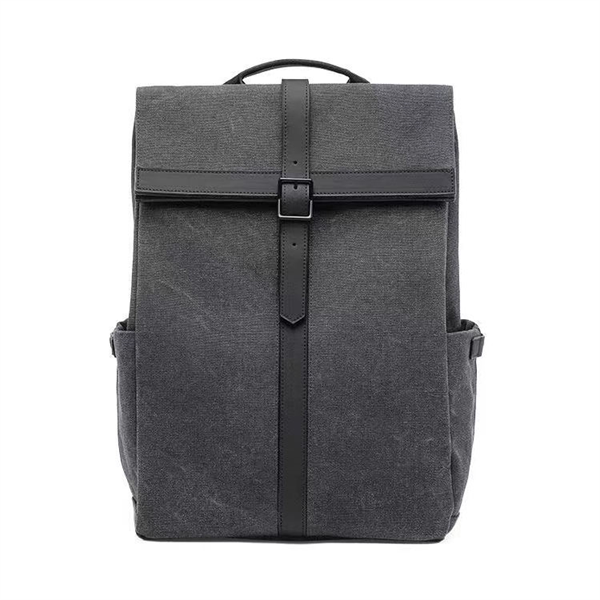 Fashion Durable Canvas Laptop Backpack Large Capacity for Unisex Travel & Outdoor Use