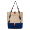 Custom Durable Canvas Insulated Waterproof Beach Cooler Tote Bag with Large Capacity for Women