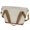Women's Lightweight Tote Bag with Waterproof Lining Zip Closure Single Strap Shoulder Handbag for All Seasons