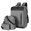 High Quality Ultra Slim Expandable PU Laptop Backpack Factory Direct Men's Briefcase Bag College Business Fashionable Portable