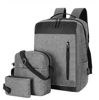 High Quality Ultra Slim Expandable PU Laptop Backpack Factory Direct Men's Briefcase Bag College Business Fashionable Portable