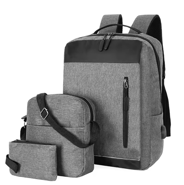 High Quality Ultra Slim Expandable PU Laptop Backpack Factory Direct Men's Briefcase Bag College Business Fashionable Portable