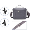 Multifunctional Eco-Friendly Durable Insulated Lunch Cooler Bag PEVA 2 Persons Portable Handheld Refrigerated Food Storage