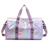 Shiny Pearlescent Travel Duffle Bag Dry Wet Separation Water Resistant Sports Gym Bag for Short Trip