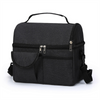 Double Layer Cationic Cooler Bag Large Capacity Insulated Lunch Bag With Shoulder Strap For Outdoor Breast Milk Storage