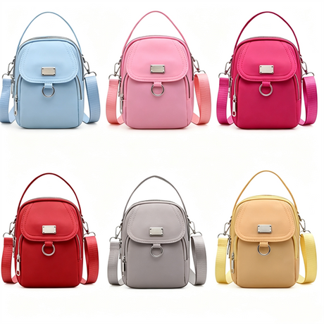 Fashionable Candy Color Crossbody Bags for Women 2026 New Trendy Small Phone Bag Shoulder Purse Wholesale