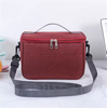 Aluminum Foil Insulated Foldable 24L Portable Lunch Box Bag with Zipper Closure for Food Storage Office Workers & Picnic Use