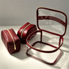 Fashion Women 3pcs Set Cosmetic Bag And Case with Custom Logo Pvc Leather Travel Make Up Bag