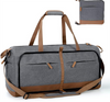 New Travel Duffle Bag for Women And Men Foldable Weekender Duffel Bag with Shoe Compartment Overnight Bags