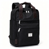Custom Logo Laptop Backpack Anti-Theft Zipper Arcuate Shoulder Strap Unisex Design for Travel School