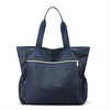 2026 New Fashion Women's Large Capacity Zipper Tote Bag Lightweight Printed Nylon Casual Shoulder Bag Two Handles for Mommy