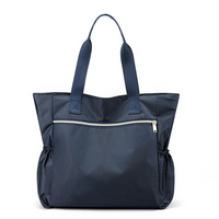 2026 New Fashion Women's Large Capacity Zipper Tote Bag Lightweight Printed Nylon Casual Shoulder Bag Two Handles for Mommy