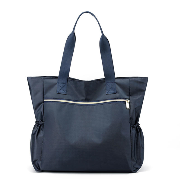 2026 New Fashion Women's Large Capacity Zipper Tote Bag Lightweight Printed Nylon Casual Shoulder Bag Two Handles for Mommy