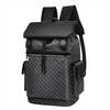 20L Large Capacity Business Laptop Backpack Waterproof Travel Bag for 15.6 Inch Computer with Flap Cover and Trolley Strap