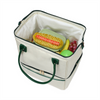 Large Capacity Insulated Cooler Tote Bag 300D Modern Portable Zipper Travel Handle for Beach Picnics Wine & Food Cans Storage