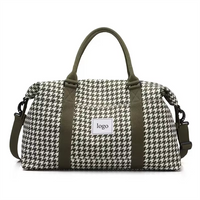 2026 Custom Large Capacity Travel Duffel Bag With Luggage Sleeve Waterproof Shoulder Weekender Overnight Bag Women