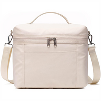 Multifunctional Eco-Friendly Durable Insulated Lunch Cooler Bag PEVA 2 Persons Portable Handheld Refrigerated Food Storage