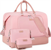 21" Overnight Bag with Shoe Compartment 50L Large Travel Duffel Bag Carry on Tote for Weekend