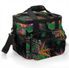 Hot Custom Samoan Tribes Beach Breast Lunch Bag Print on Demand Polynesian Flowers Camping Ice Pack Oxford Lunch Bag