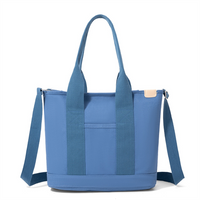 16 Oz Canvas Handbag Minimalist Daily Commute Tote Bag Multi Carry Way Ladies Shoulder Bag